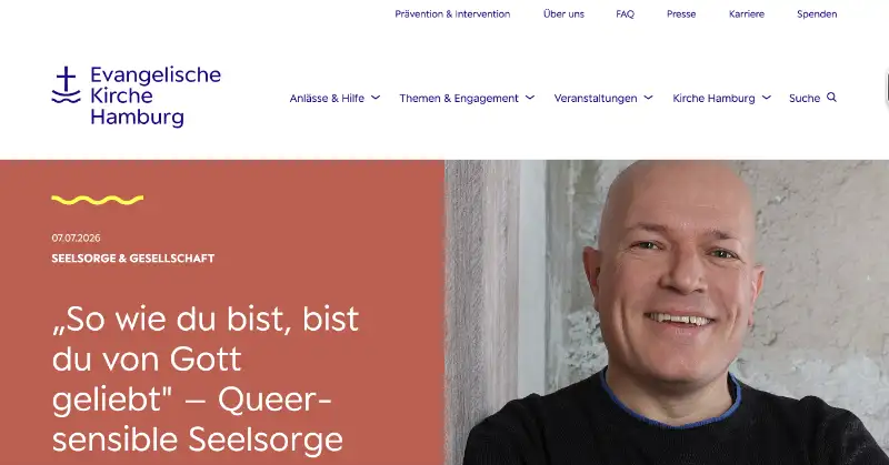 Interview: „So wie du bist, bist du von Gott geliebt" – Queersensible Seelsorge in Hamburg interview
